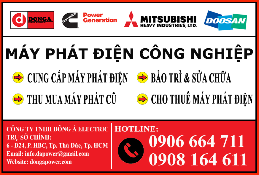 Thu mua máy phát điện cũ giá cao